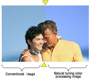 Natural color tuning Explanation image figure