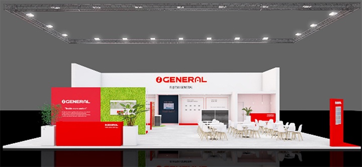 GENERAL brand booth (designer’s image)